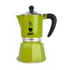 Гейзерная кофеварка Rainbow, на 6 чашек, зеленая, Bialetti