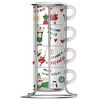 Набор чашек для капучино, коллекция Italia, 4 шт. TAZZ203 Bialetti