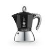 Гейзерная кофеварка Bialetti MOKA INDUCTION черный, на 4 порции