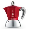 Гейзерная кофеварка MOKA INDUCTION 2020 красная, на 6 порций, Bialetti