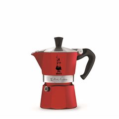 Гейзерная кофеварка Moka Express Rossa, 4942, на 3 чашки, Bialetti