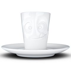 Кофейная пара Tassen Tasty, 80 мл, белая, Tassen