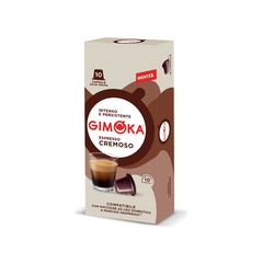 Капсулы формата Nespresso Classic, Cremoso, 10 капсул, Gimoka