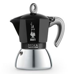 Гейзерная кофеварка Bialetti MOKA INDUCTION черный, на 6 порций 4813