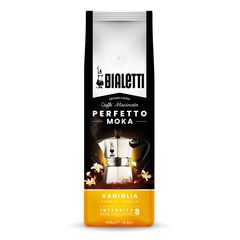 Кофе молотый Bialetti PERFETTO MOKA VANIGLIA, 250 г, вакуумный пакет