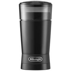 Кофемолка электрическая KG 200, пластик, нержавеющая сталь, черный, DeLonghi