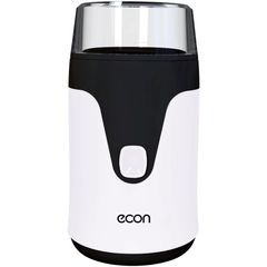 Кофемолка электрическая ECO-1510CG, пластик, нержавеющая сталь, Econ