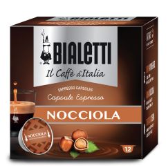 Кофе Bialetti NOCCIOLA в капсулах для кофемашин Bialetti, 12 шт