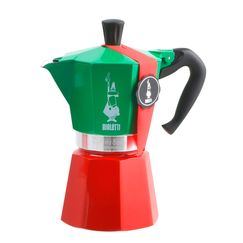 Гейзерная кофеварка Moka Express Tricolore, 5322, на 3 чашки, Bialetti
