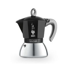Гейзерная кофеварка Bialetti MOKA INDUCTION черный, на 4 порции