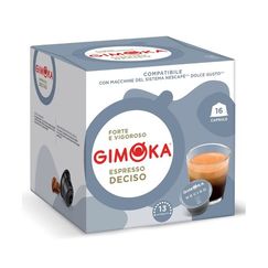 Капсулы формата Dolce Gusto, Espresso Deciso, 16 капсул, Gimoka