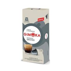 Капсулы формата Nespresso Classic, Deciso, 10 капсул, Gimoka