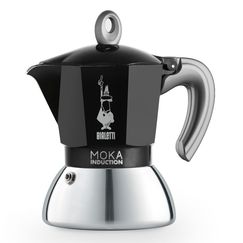 Гейзерная кофеварка MOKA INDUCTION черная, на 2 порции, Bialetti