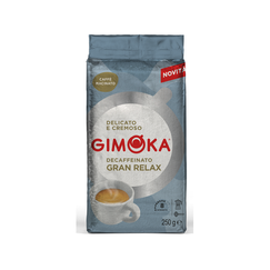 Кофе молотый без кофеина в/у 250 г Gran Relax Dec, Gimoka
