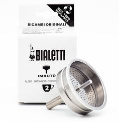 Воронка для гейзерных кофеварок Mukka Express на 2 чашки, Bialetti