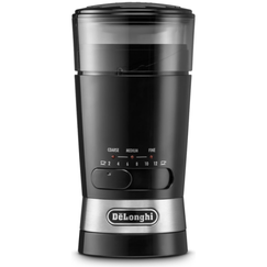 Кофемолка электрическая KG210, пластик, нержавеющая сталь, DeLonghi