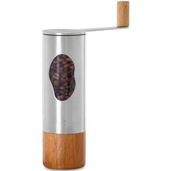 Кофемолка ручная серия MRS. BEAN, MC02, 6 х 21,8 см, нержавеющая сталь, дерево акации, ADHOC