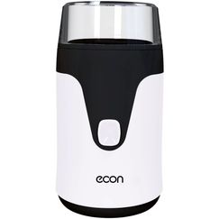 Кофемолка электрическая ECO-1510CG, пластик, нержавеющая сталь, Econ