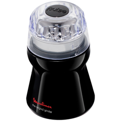 Кофемолка электрическая Original grinder AR110830, пластик, нержавеющая сталь, Moulinex