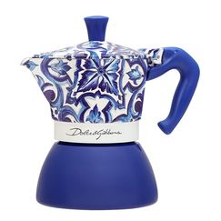Гейзерная кофеварка Moka Induction D&G BLU на 4 чашки, Bialetti