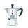 Гейзерная кофеварка MOKA EXPRESS на 2 чашки 100 мл, черная/серебро, алюминий, Bialetti