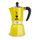 Гейзерная кофеварка Rainbow, 4983, на 6 чашек, желтая, Bialetti
