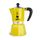 Гейзерная кофеварка Rainbow, 4982, на 3 чашки, желтая, Bialetti