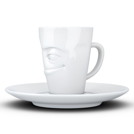 Кофейная пара Tassen Impish, 80 мл, белая, Tassen, изображение 6