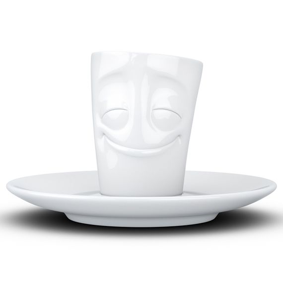 Кофейная пара Tassen Cheery, 80 мл, белая, Tassen