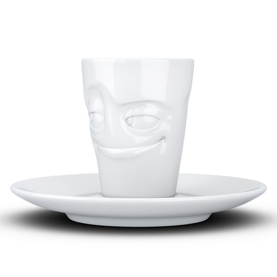 Кофейная пара Tassen Impish, 80 мл, белая, Tassen, изображение 5