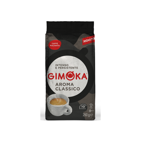 Кофе молотый в/у 250 г Арома Классико Блэк, Gimoka