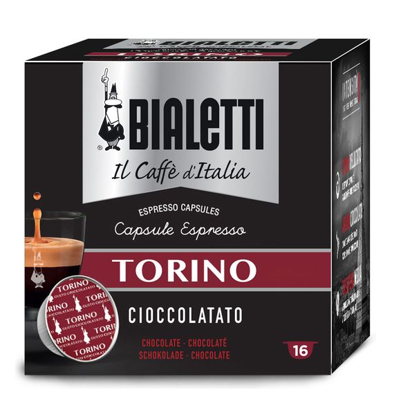 Кофе Bialetti TORINO в капсулах для кофемашин Bialetti, 16 шт