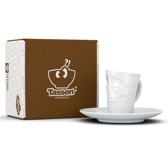 Кофейная пара Tassen Cheery, 80 мл, белая, Tassen, изображение 10