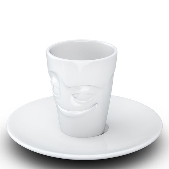 Кофейная пара Tassen Impish, 80 мл, белая, Tassen, изображение 9