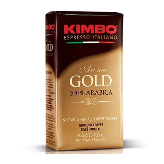 Кофе молотый Kimbo Aroma Gold, 250гр в/у