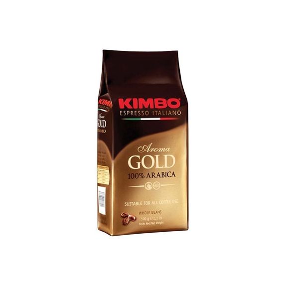 Кофе в зернах Kimbo Aroma Gold 500гр