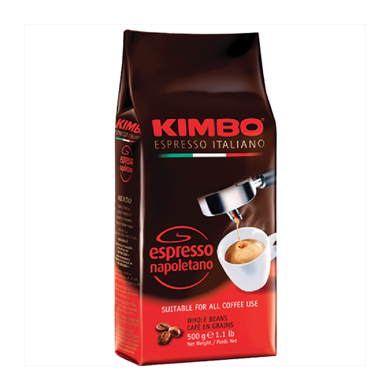 Кофе в зернах Kimbo Espresso Napoletano 500гр