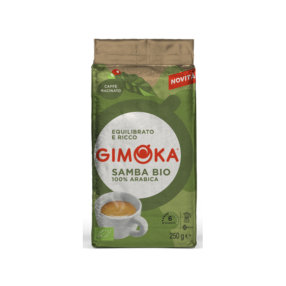 Кофе молотый Самба Биолоджико, 250 г, Gimoka