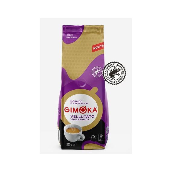 Кофе зерновой 250 г Vellutato 100% Арабика, Gimoka