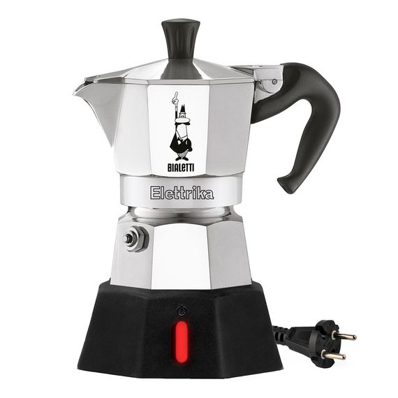 Электрическая гейзерная кофеварка Moka Elettrica New 7290, на 2 порции, Bialetti