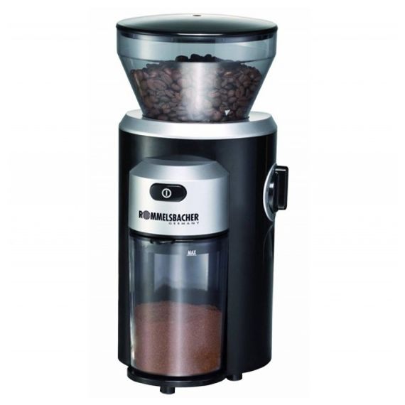 Кофемолка электрическая EKM 300, пластик, нержавеющая сталь, Rommelsbacher