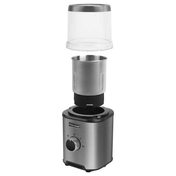Кофемолка электрическая RDE-1150, нержавеющая сталь, Rondell, изображение 3