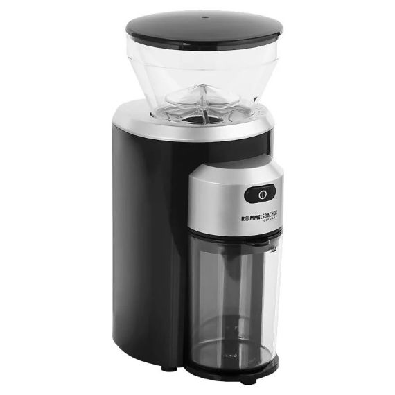 Кофемолка электрическая EKM 300, пластик, нержавеющая сталь, Rommelsbacher, изображение 3