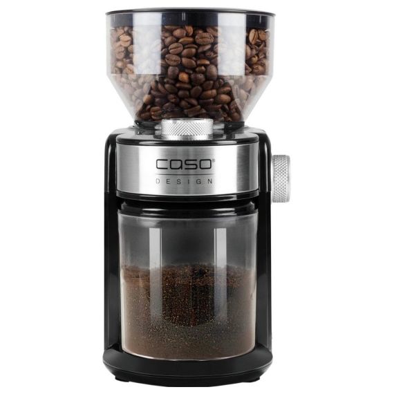Кофемолка электрическая Barista Crema, пластик, нержавеющая сталь, CASO