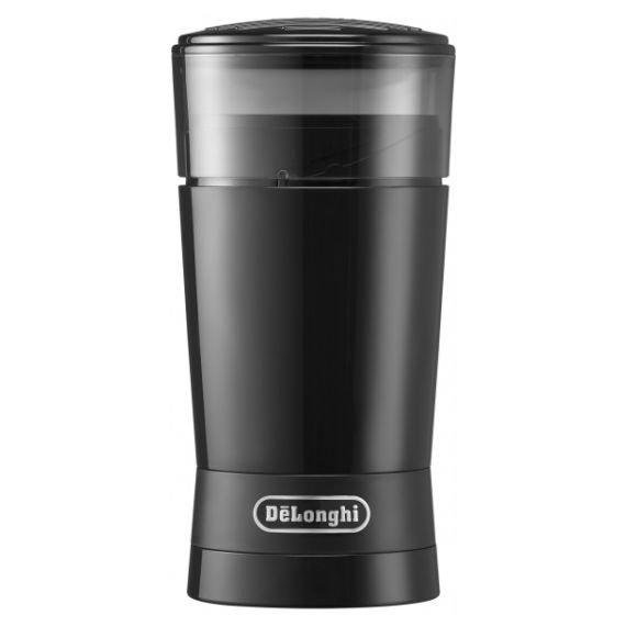 Кофемолка электрическая KG 200, пластик, нержавеющая сталь, черный, DeLonghi