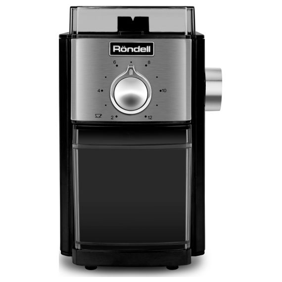 Кофемолка электрическая RDE-1151, пластик, нержавеющая сталь, Rondell
