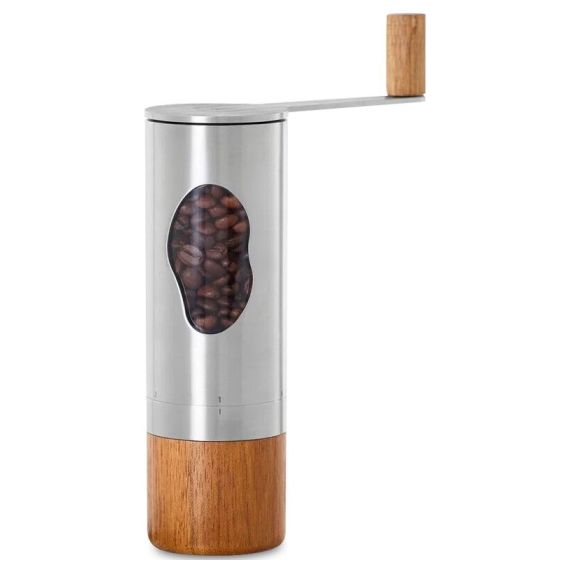 Кофемолка ручная серия MRS. BEAN, MC02, 6 х 21,8 см, нержавеющая сталь, дерево акации, ADHOC