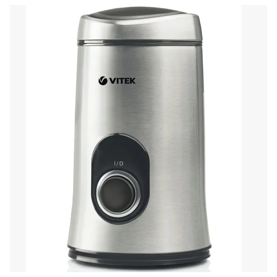 Кофемолка электрическая VT-1546, нержавеющая сталь, VITEK