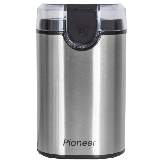 Кофемолка электрическая CG225, пластик, нержавеющая сталь, Pioneer