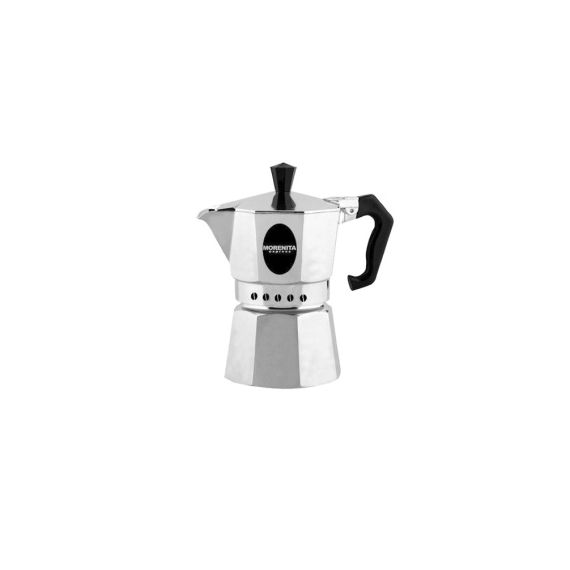 Гейзерная кофеварка Morenita на 2 чашки, алюминий, Bialetti